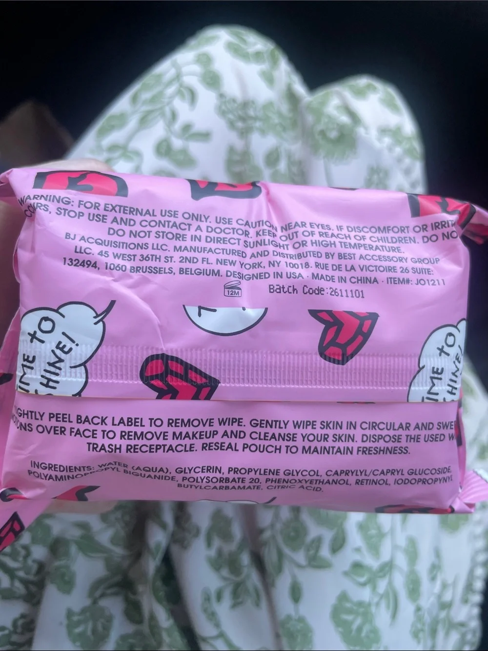 Betsey Johnson Collagen Cleansing Wipes 4 pack (120 wipes)